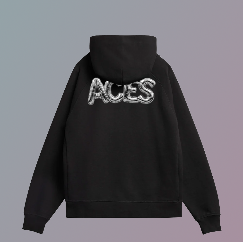 ACES Balloons Chrome Spade