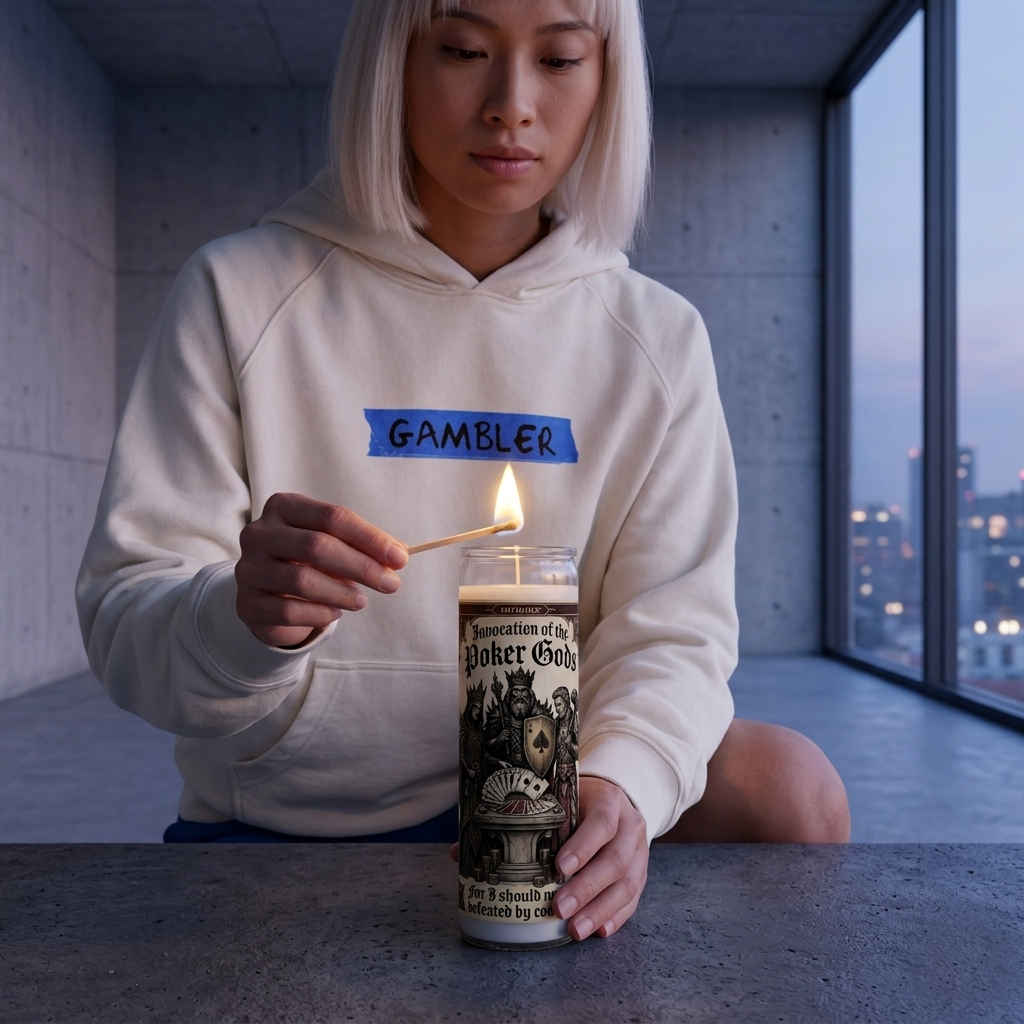 Poker Gods 7 Day Prayer Candle