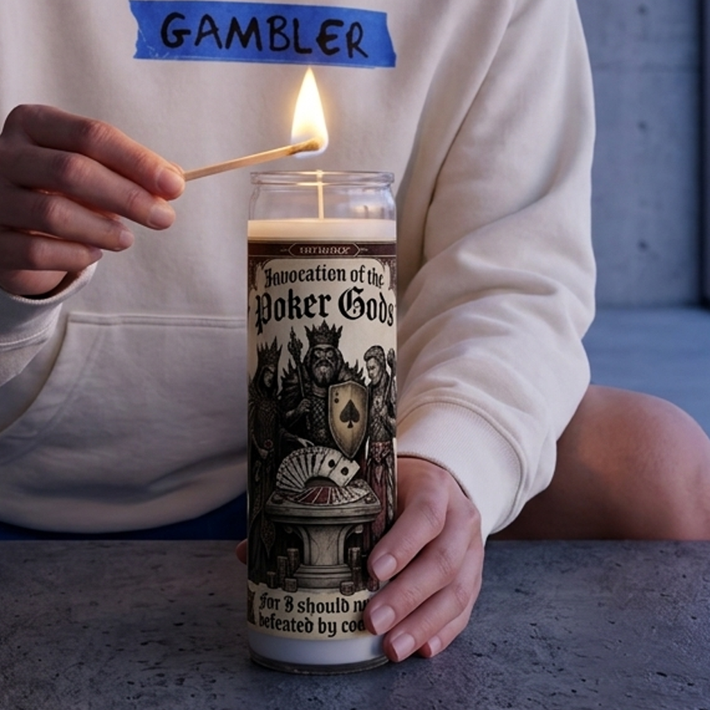 Poker Gods 7 Day Prayer Candle