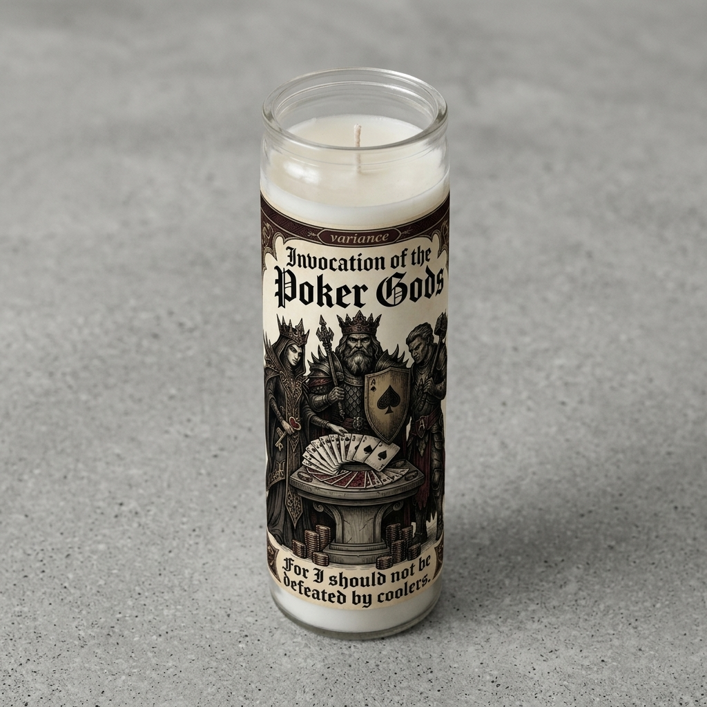 Poker Gods 7 Day Prayer Candle