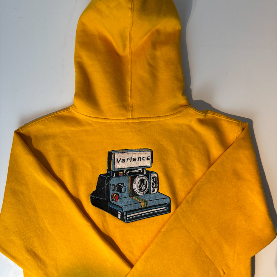 Polaroid Embroidered Hoodie
