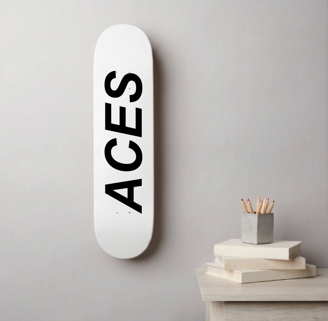 ACES Skateboard Deck